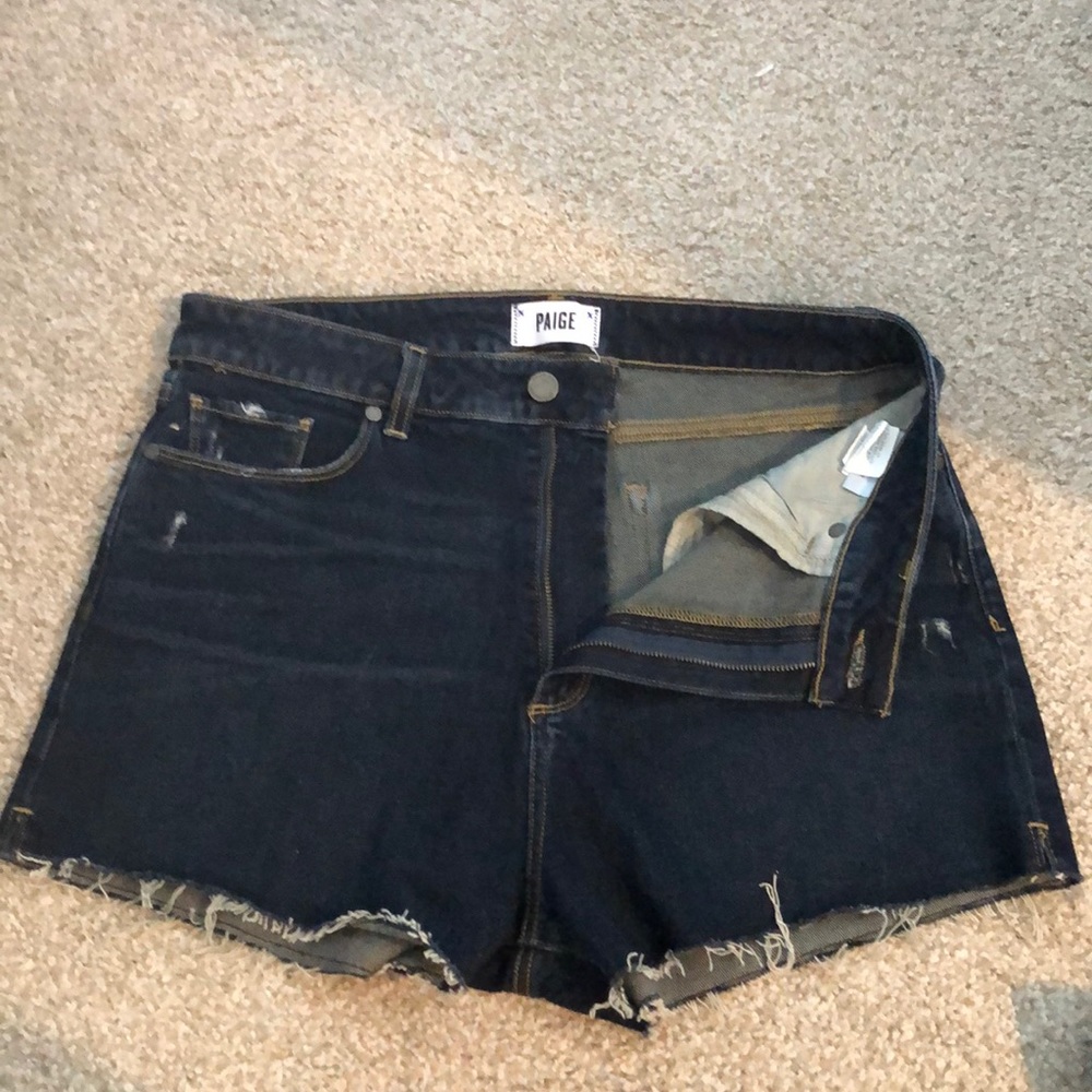 PAIGE Denim Titus Destructed Margot Shorts